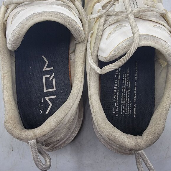 Merrell MTL MQM Mens 11 White Shoes Running Trail Hiking Sneakers Vibram J004223 - Picture 6 of 13